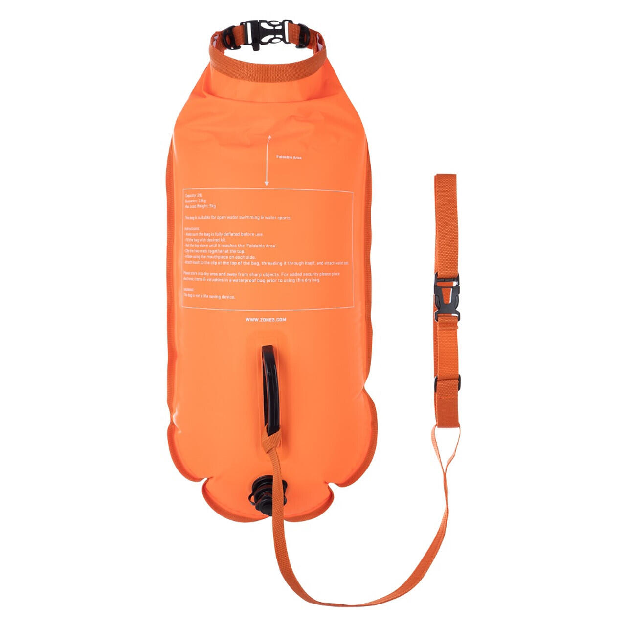 Bouée natation Zone3 Recycled 2 Led Light Swim safety Buyo 3/5