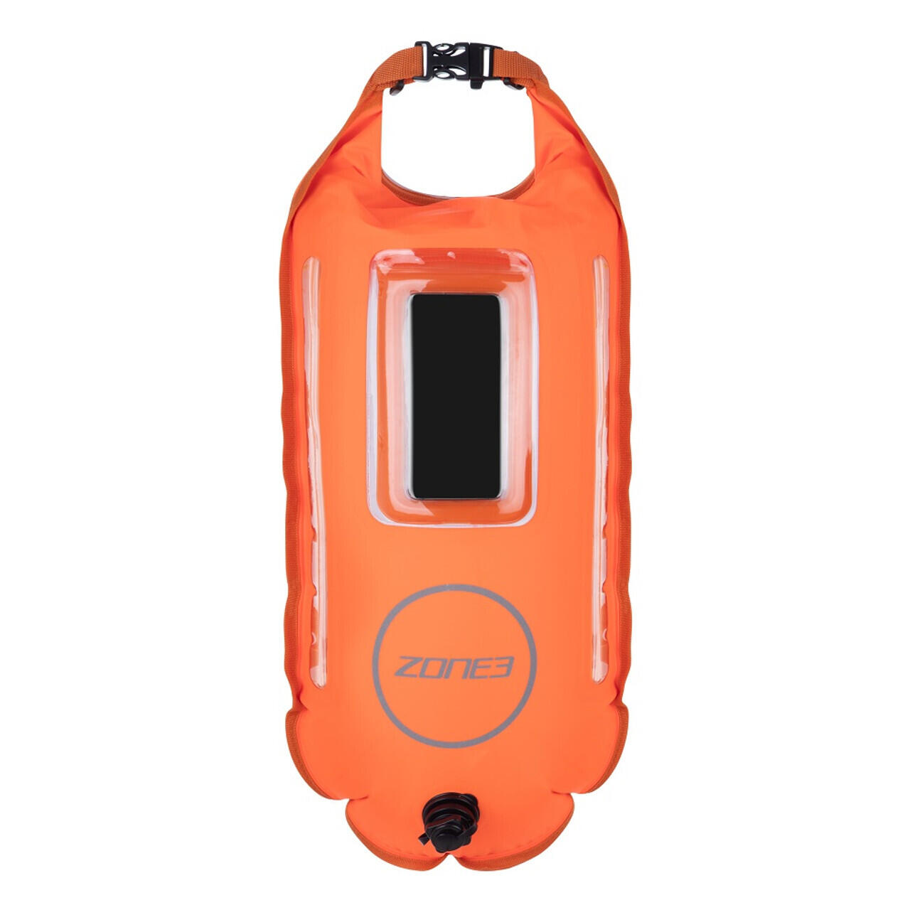 Zone3 - Bouée Natation Zone3 Recycled 2 Led Light Swim Safety Buyo - Gilet De Flottaison - Orange - Taille Unique - Decathlon