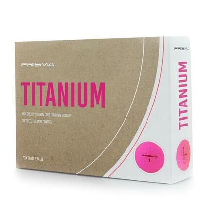 Balles de golf Masters Prisma Titanium (x12)