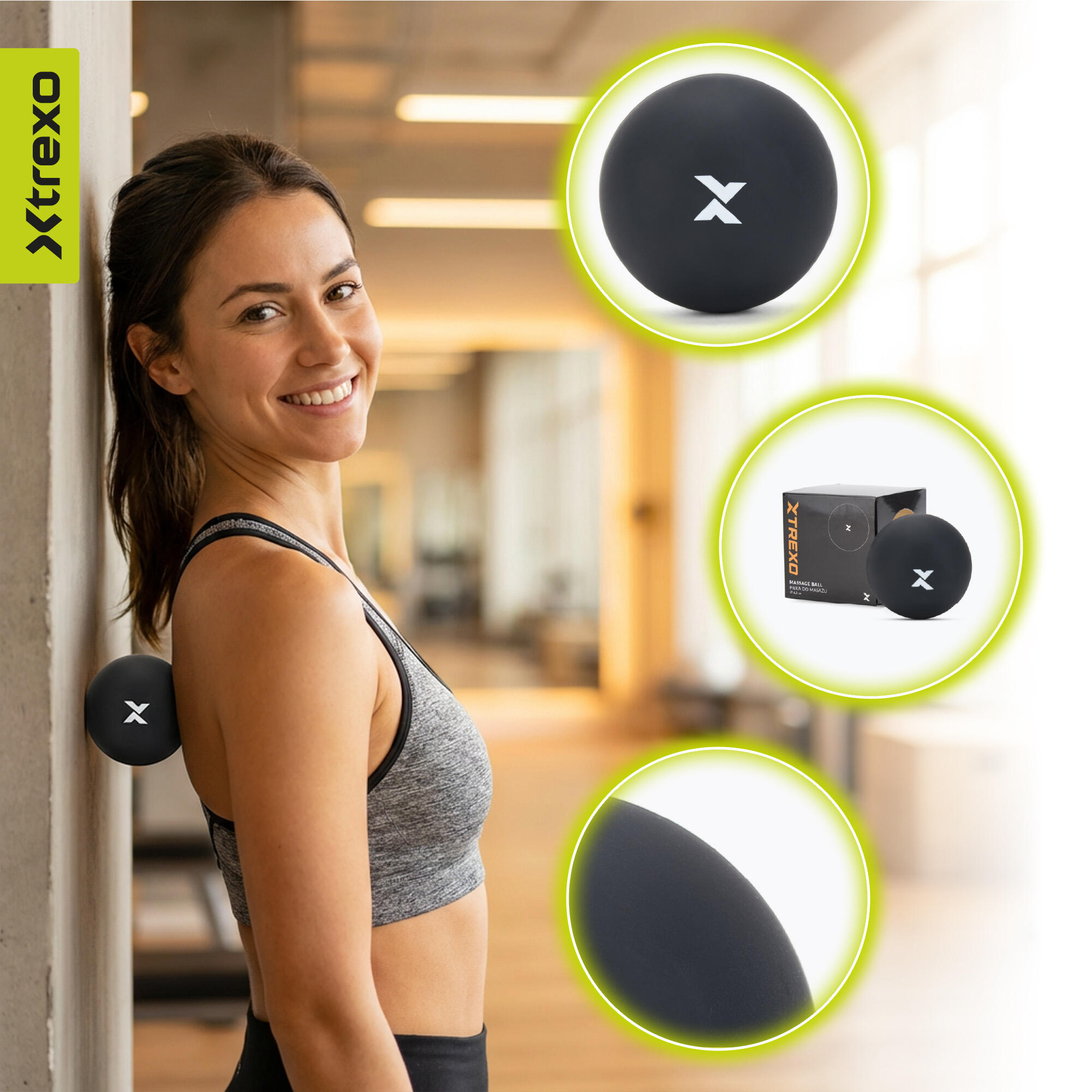 Boule de massage XTREXO TXO-B4Z031-BK 3/7