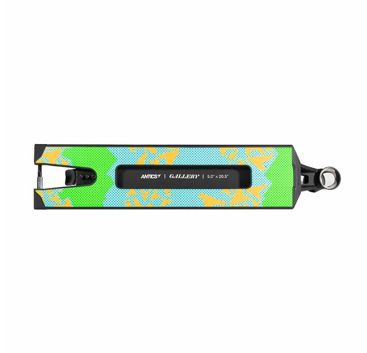 Antics Gallery 5.0" Stuntstep Deck - 20.5" - Zwart 2/3
