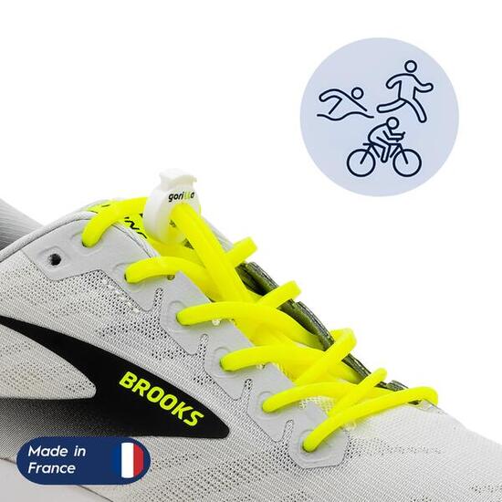 Lacci elastici in silicone per Gorilla triathlon