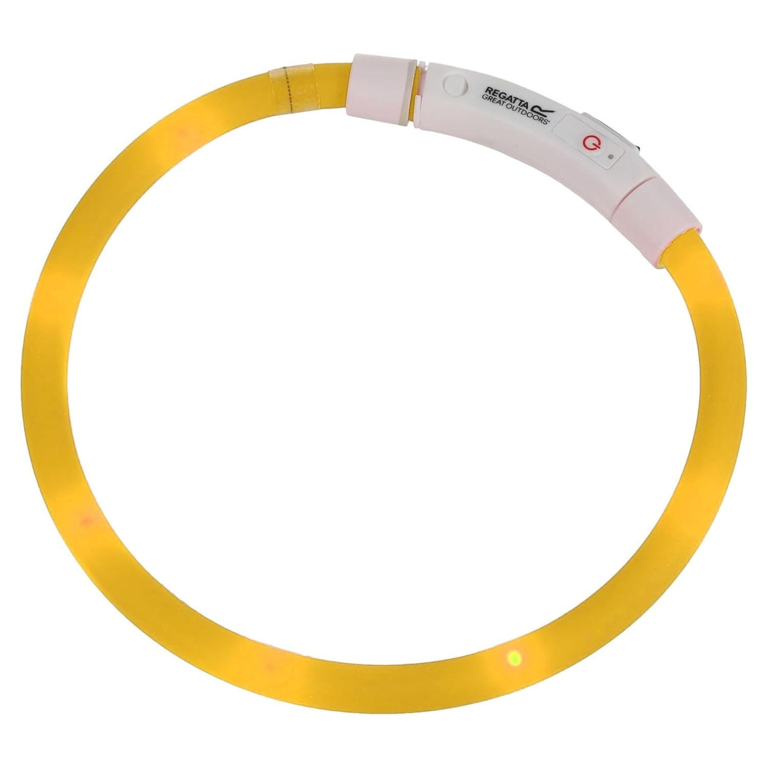 Obroża dla psa Regatta LED Dog Collar żółta 2/2
