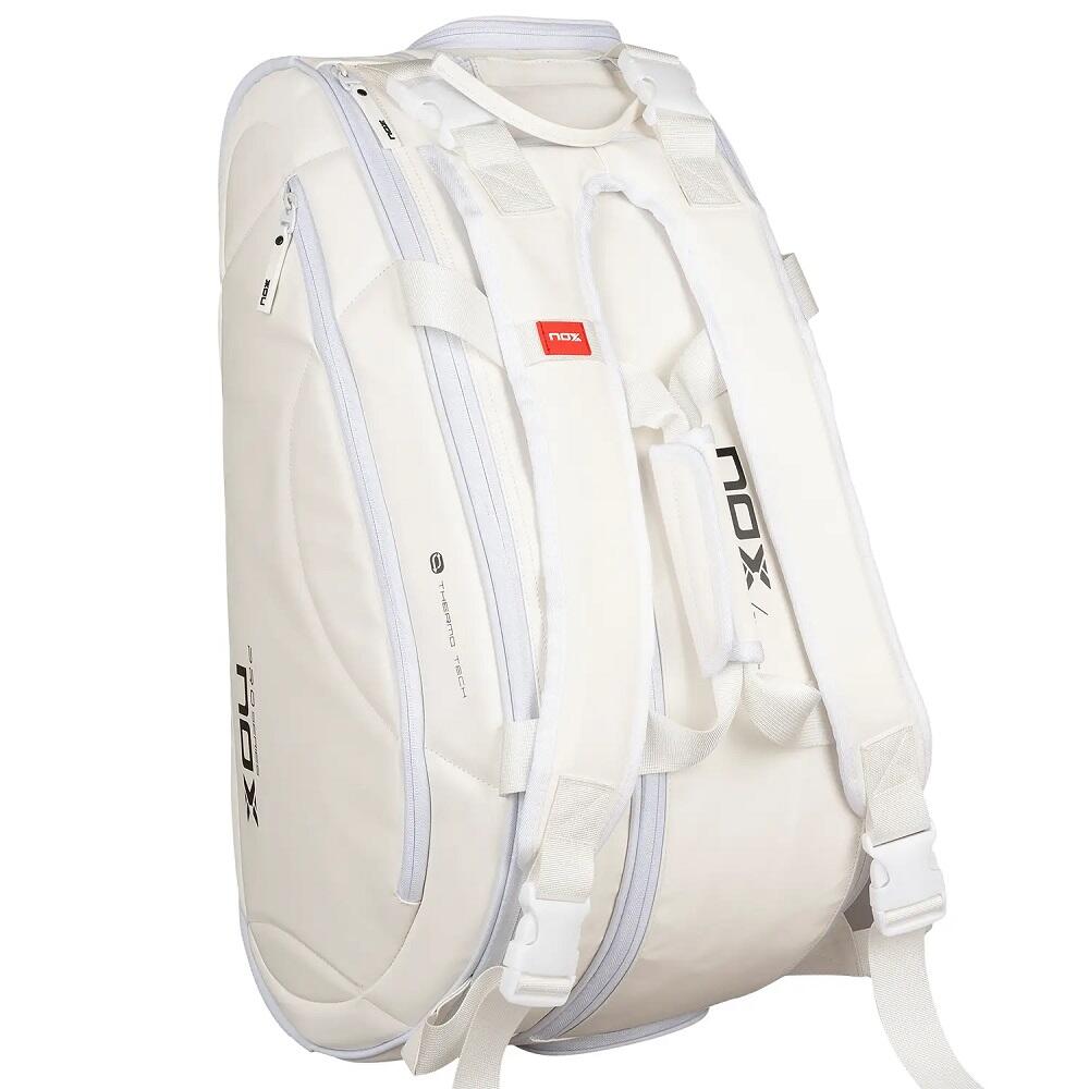 Nox Pro Series Bianco Portaracchette Bpproswhite 2/7