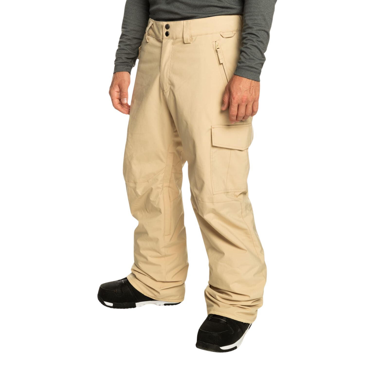 Quiksilver - Pantalon De Snowboard Quiksilver Porter 10k Pour Hommes - Pantalon De Ski - Beige - Decathlon