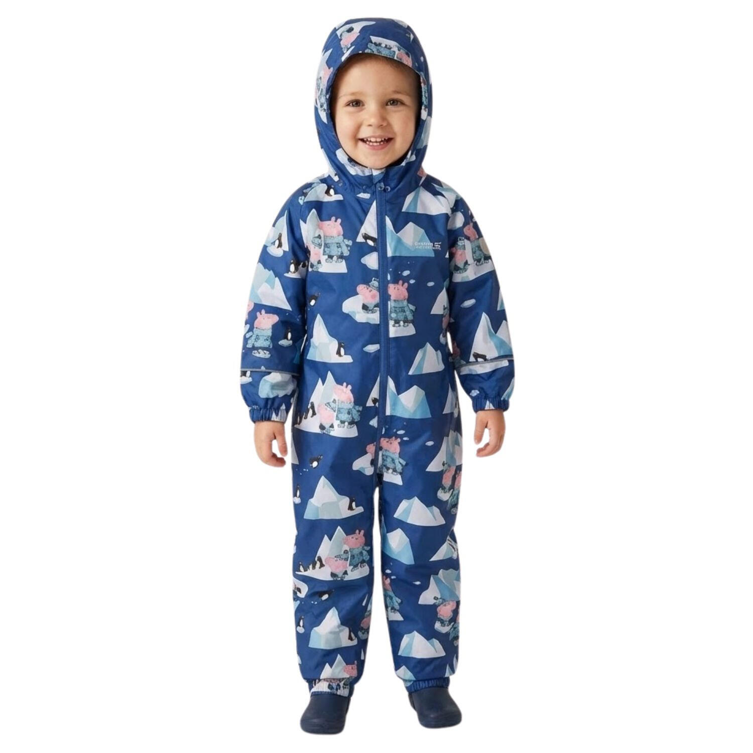 Regatta - Combinaison De Pluie Regatta Pour Enfants Peppa Pig Pobble - Veste - Bleu - Decathlon