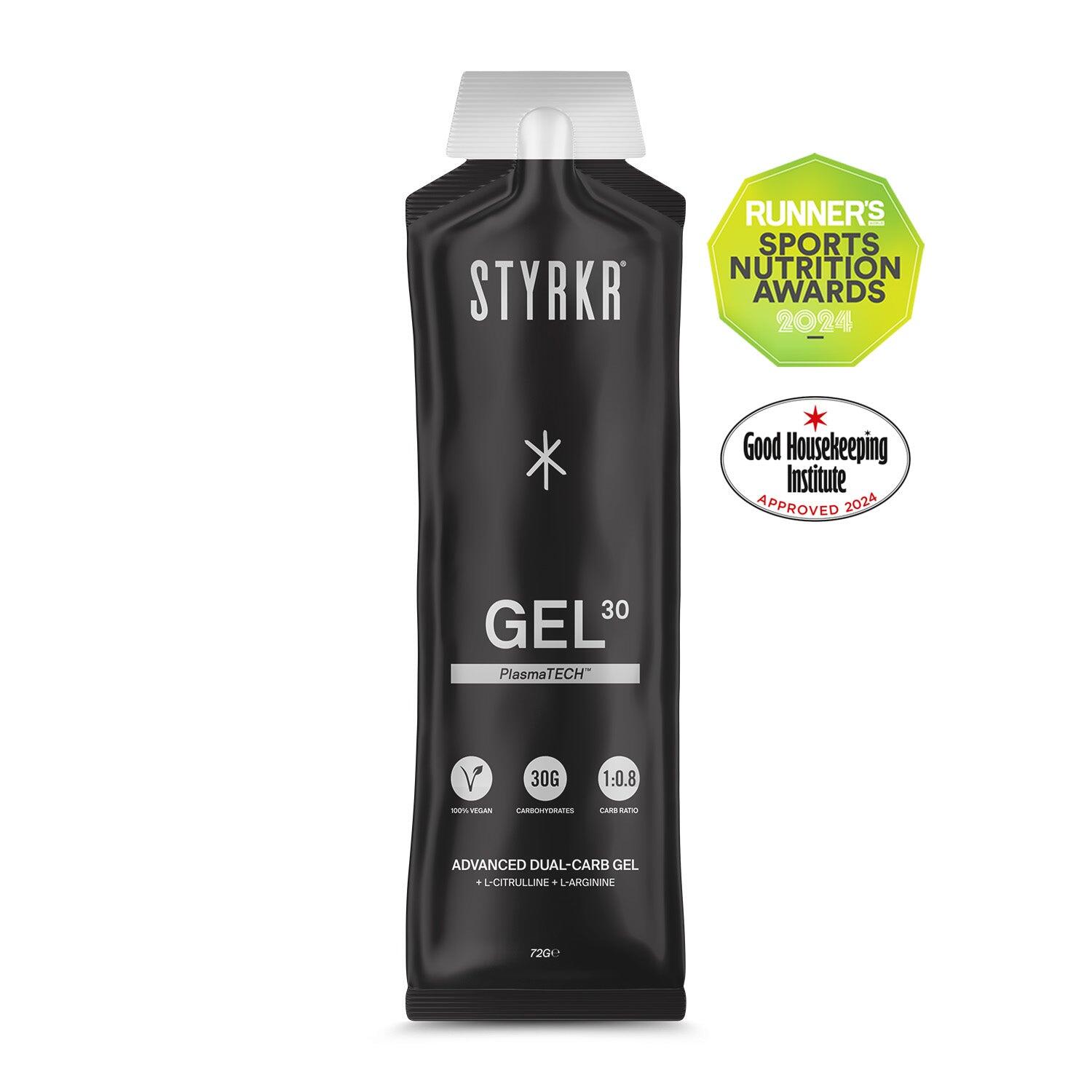 Styrkr - 1 Boite De 12 Gels Gel30 60ml Lcitrulline - Gel Énergétique - 1,25 Kg - Decathlon