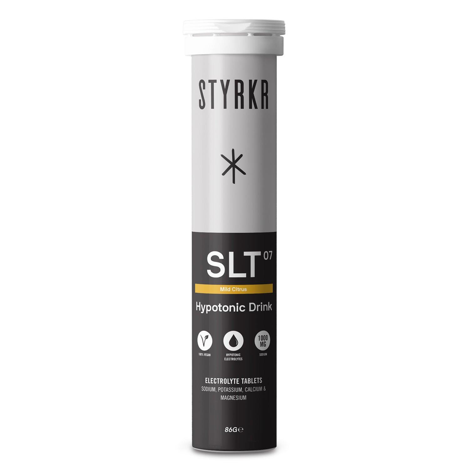 Elektrolyte in einer Packung mit 6 Röhren, Zitrusgeschmack Styrkr 3/5