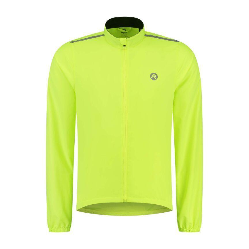 Men's Cycling Wind Jacket Windproof Packable Core Yellow