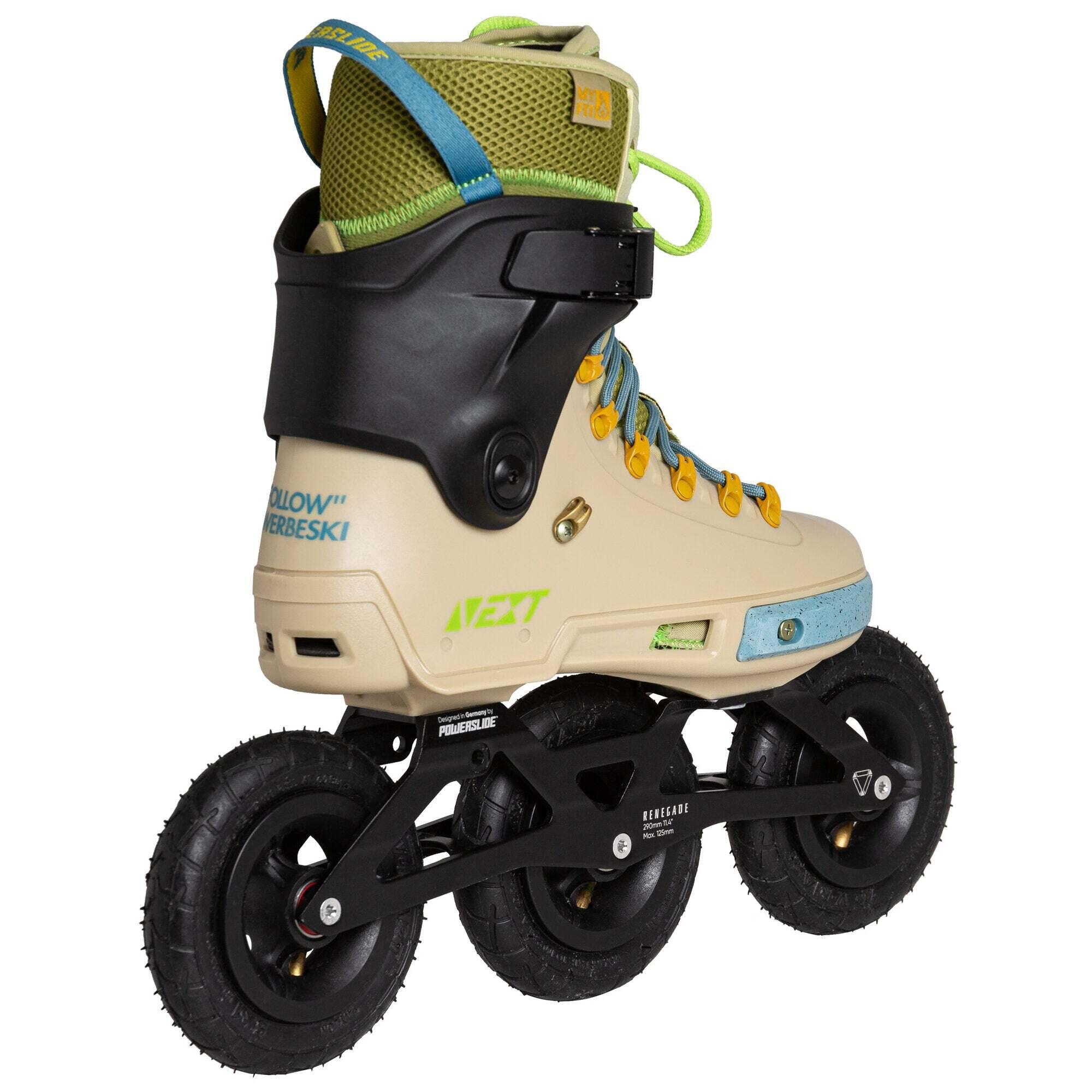 Quadruplo rullo Powerslide Next Renegade Werbeski Pro 125 3/6