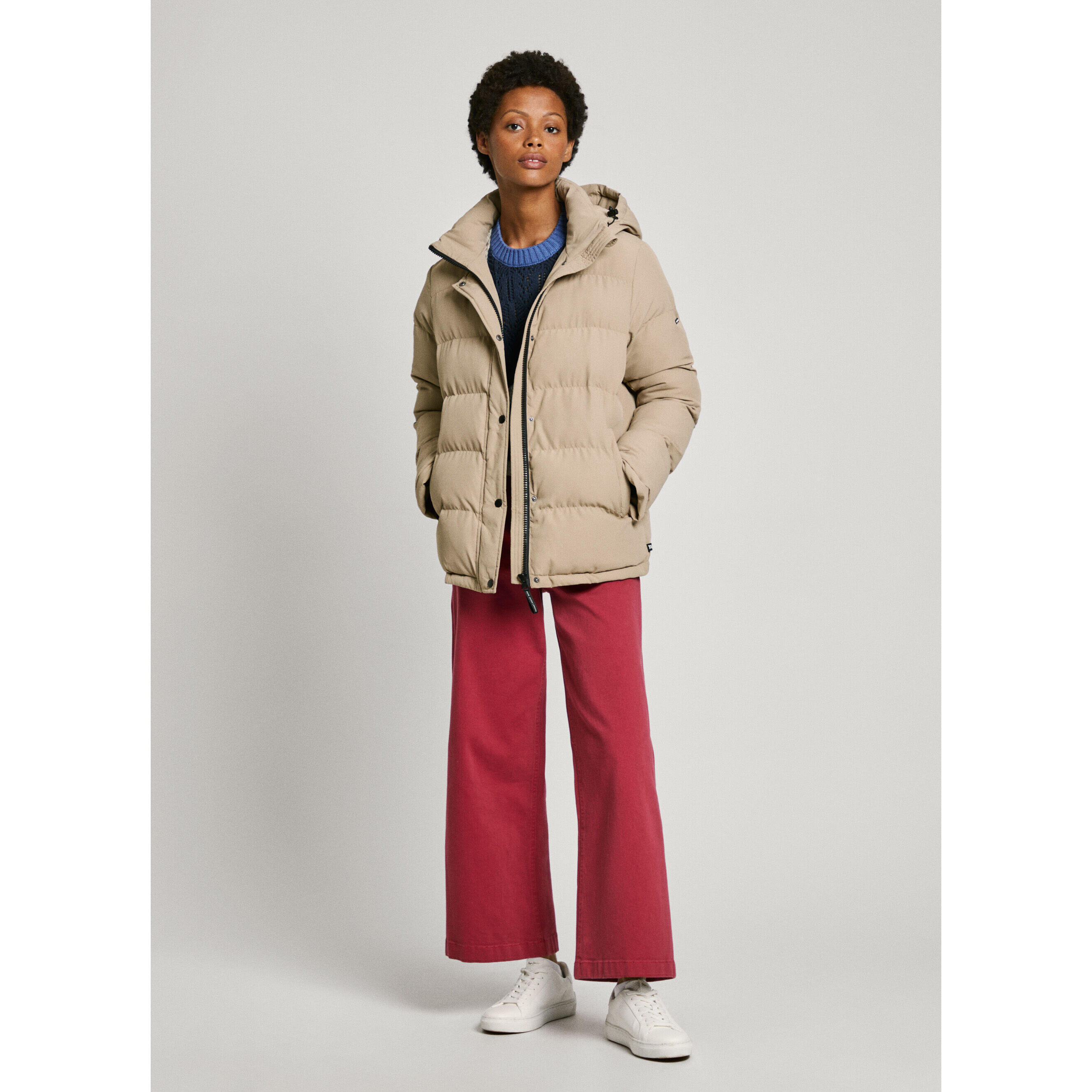 Piumino con cappuccio da donna Pepe Jeans Bibi 3/7