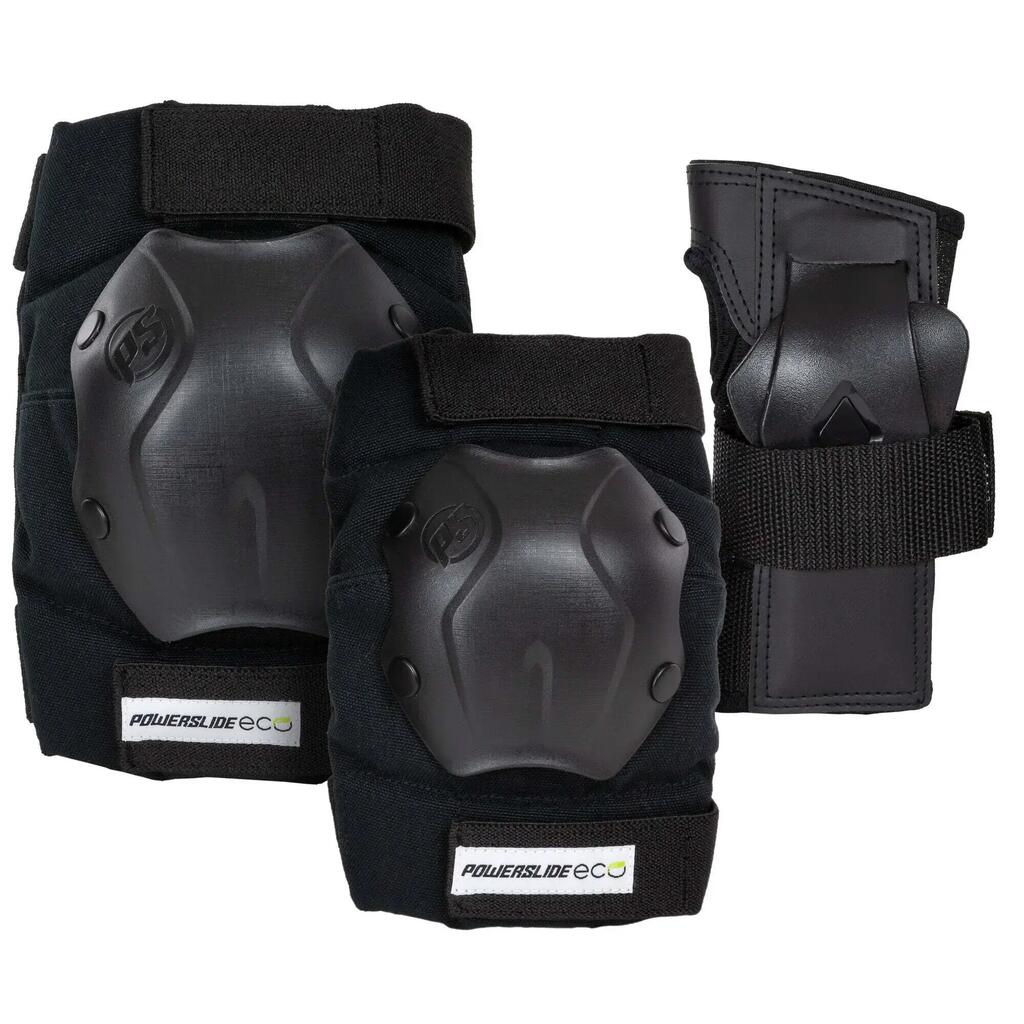 POWERSLIDE Protection Standard Set adult Roller Skating Guards And Helmet