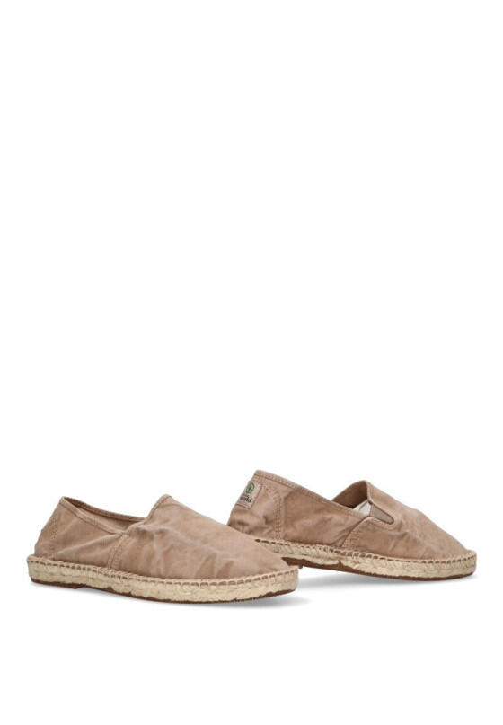 Deportivas Lona Hombre Suela Plana - Modelo 325e Beige 5/7