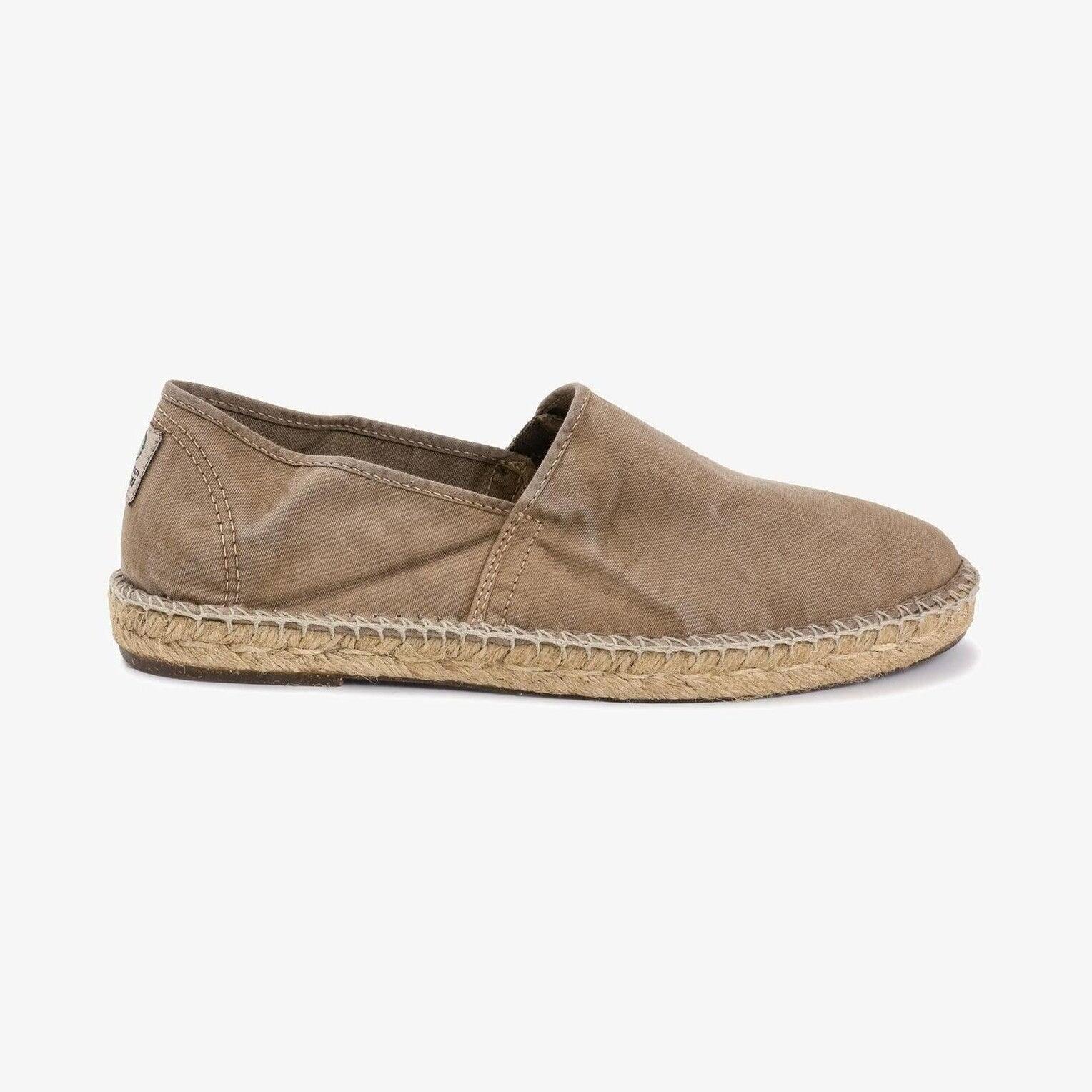 Deportivas Lona Hombre Suela Plana - Modelo 325e Beige 7/7