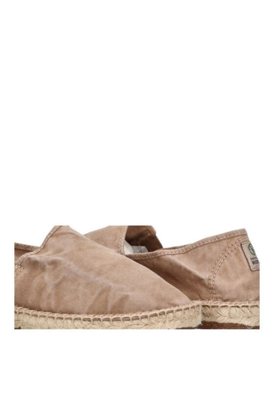 Deportivas Lona Hombre Suela Plana - Modelo 325e Beige 6/7