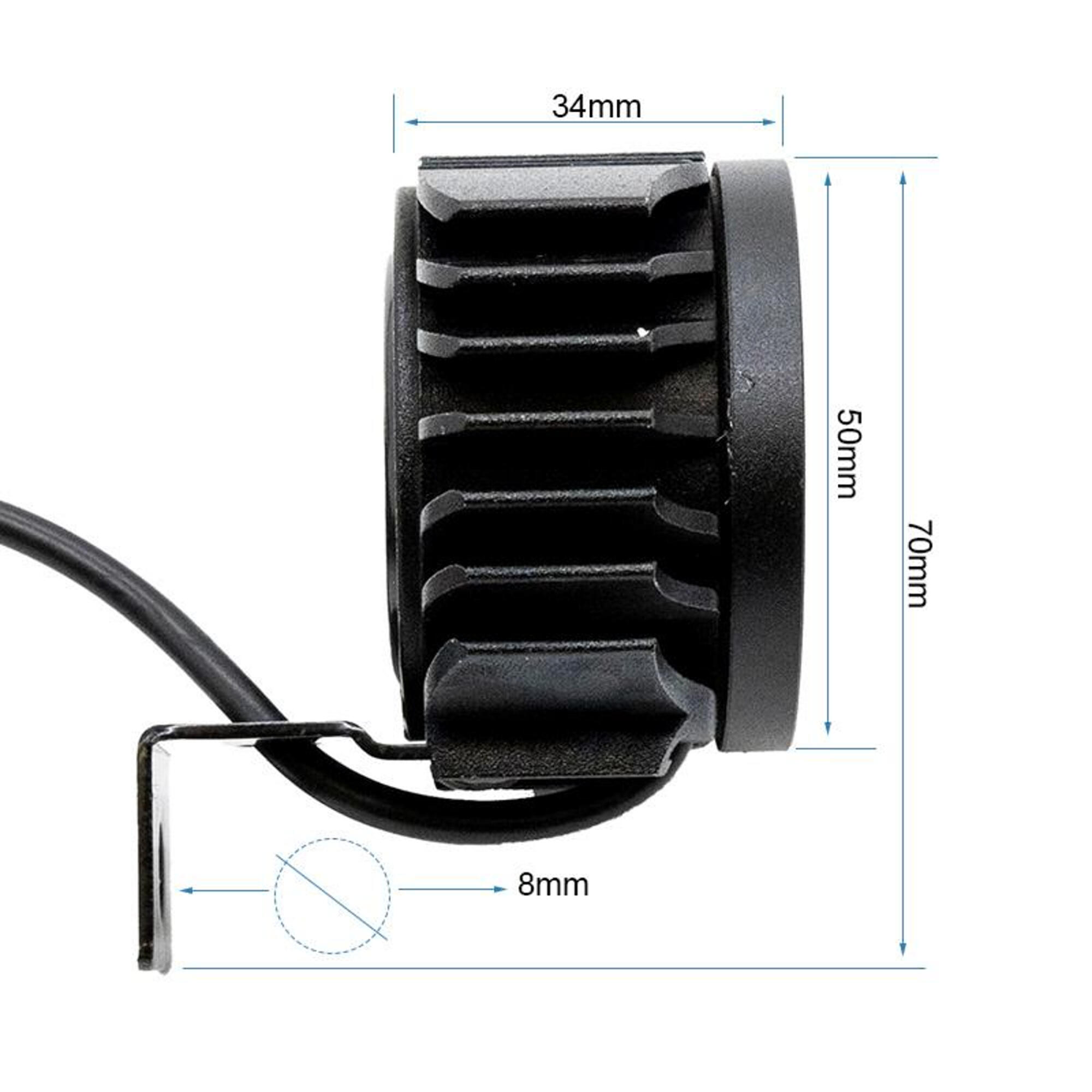 Faro led con claxon FC1 12-72v 2/5