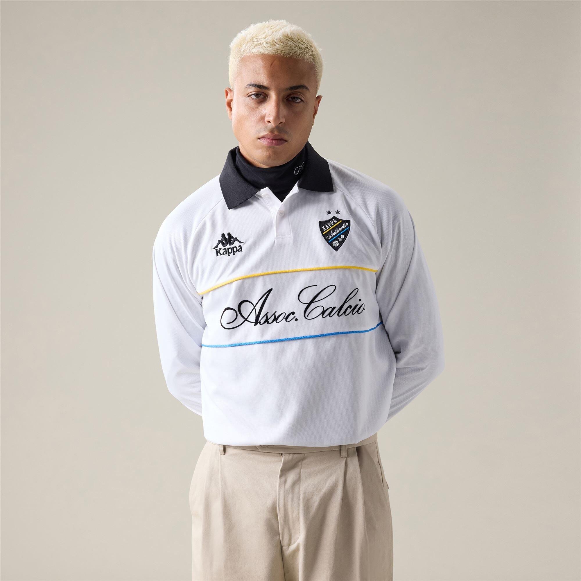 Polo da uomo in poliestere grigio da streetwear sportivo 5/5