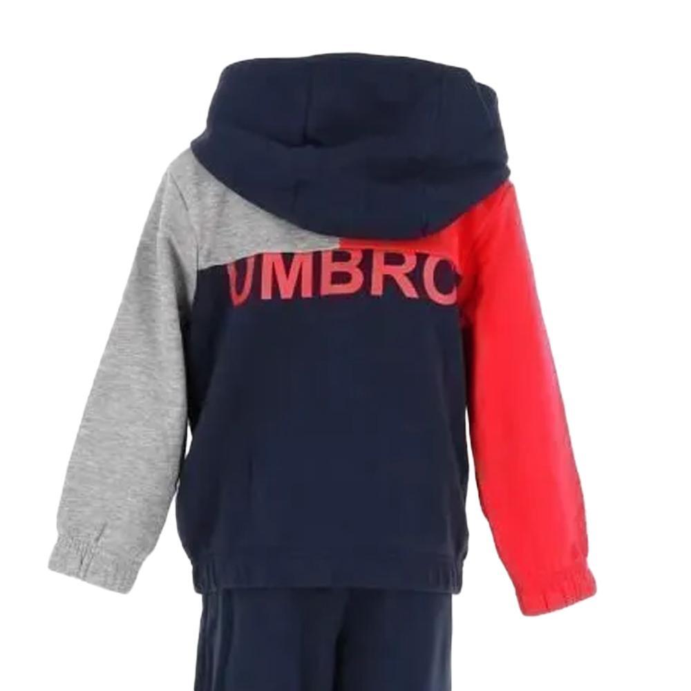 Sweat Zippé Marine/Rouge/Gris Garçon Umbro Gam Net 2/2