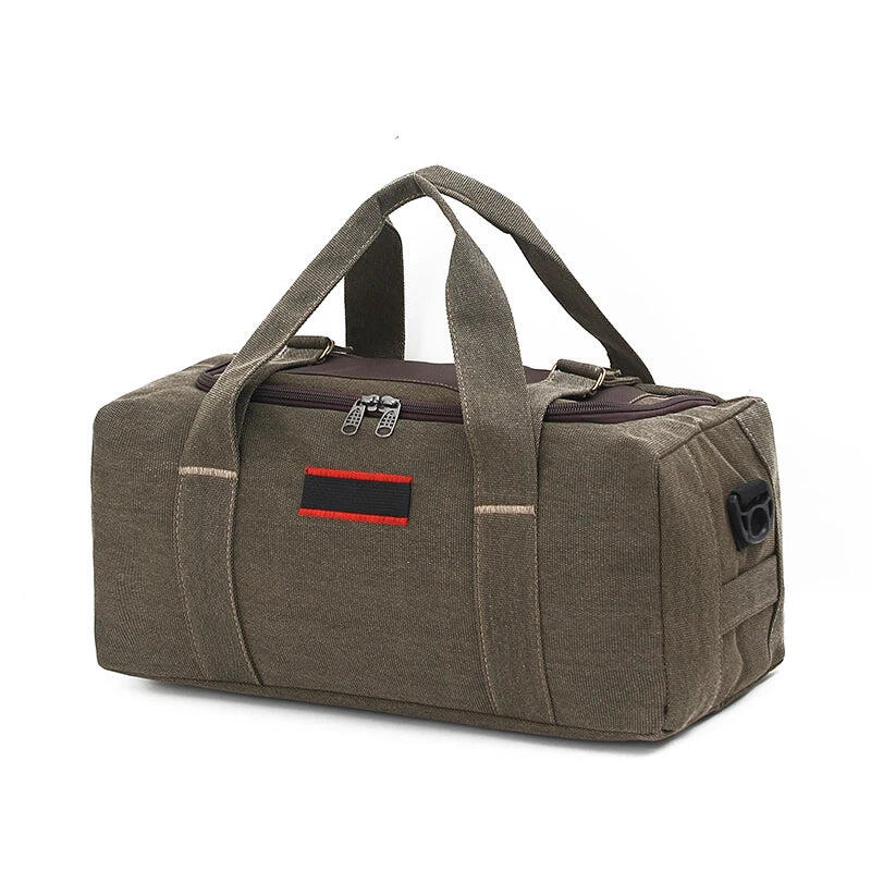 NNEOBA Retro Travel Moving Bag Brown