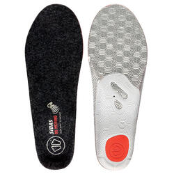 Semelle anatomique, isolante et confortable en laine mérinos - Winter 3D Merino