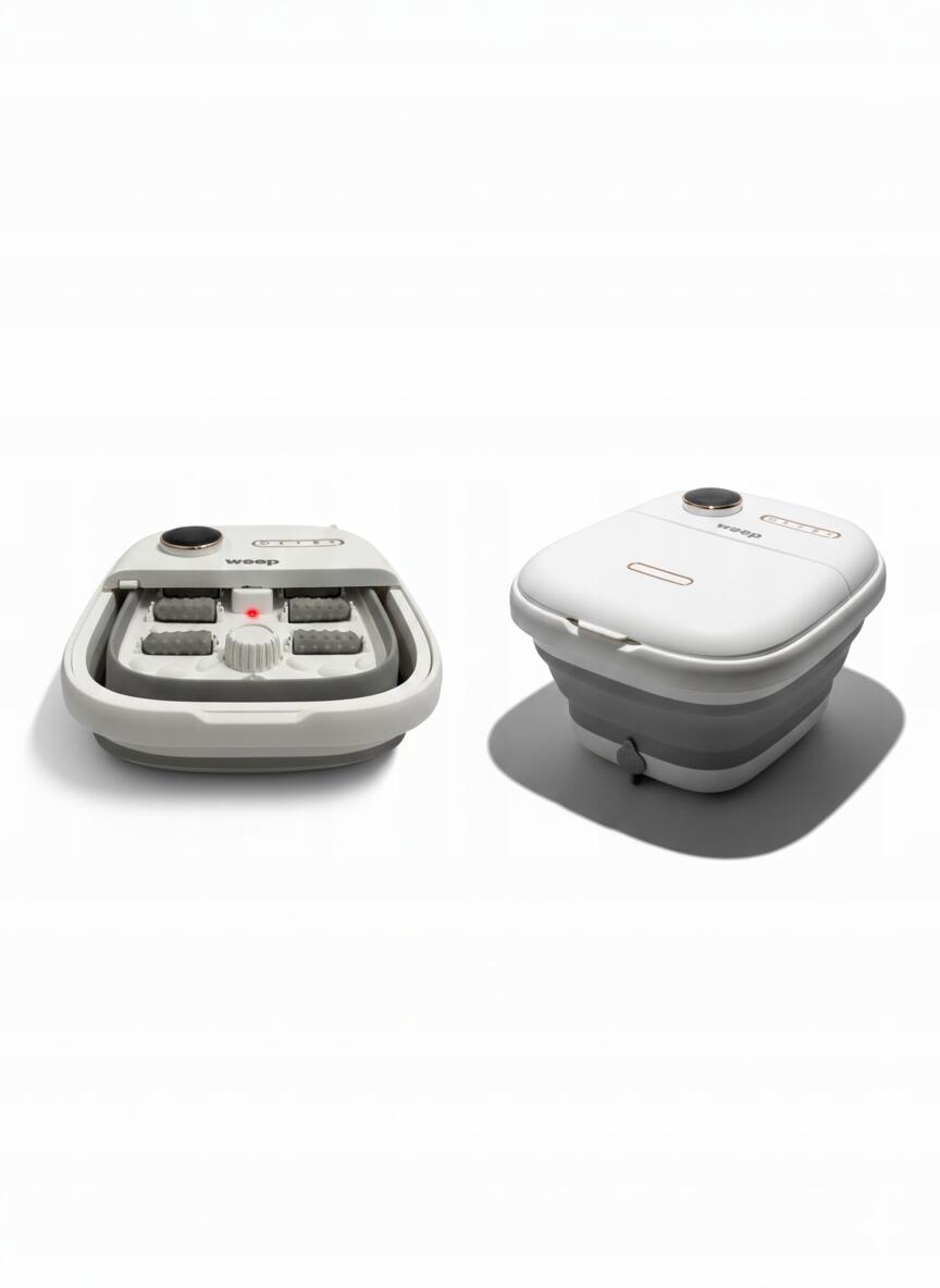 Masażer do stóp wodny Weep T5 Pro składany hydromasażer grzanie rolki 500W 4/7