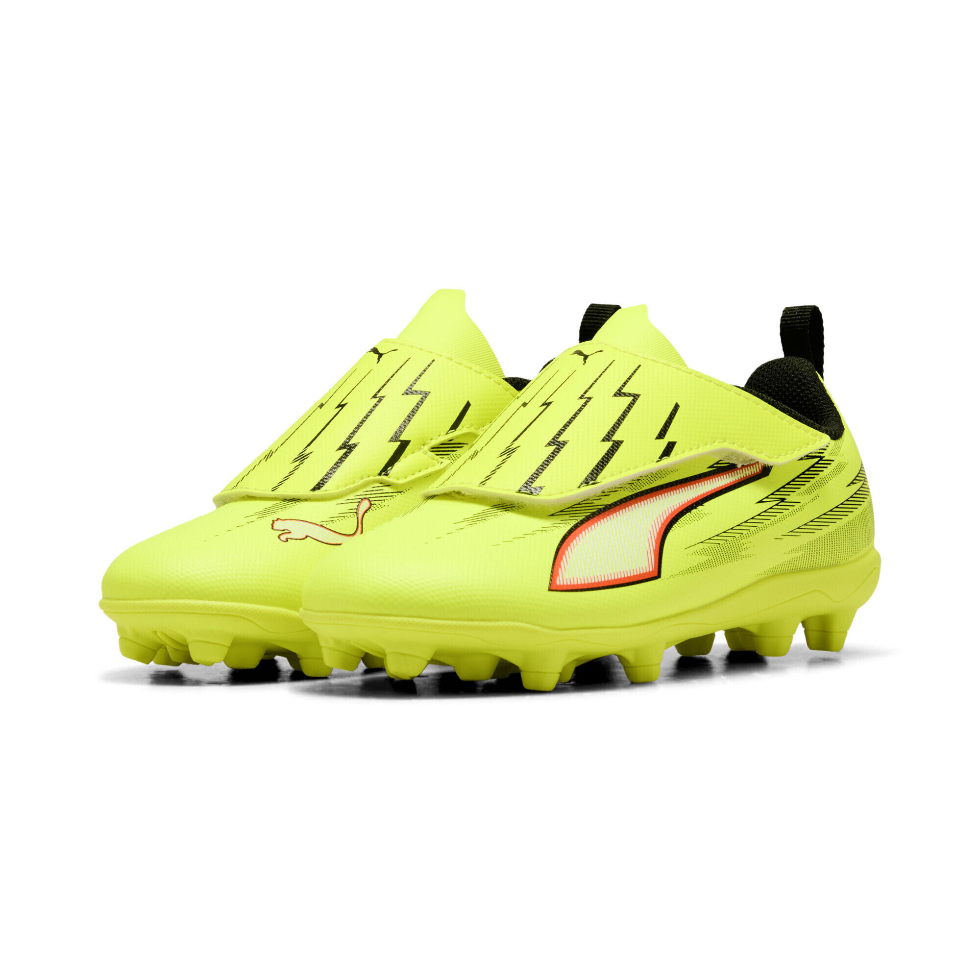 Puma - Chaussures De Football Ultra 6 Play fg/ag Enfant Puma - Chaussures À Crampons - Jaune|noir|rouge - Decathlon