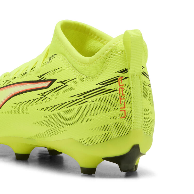 Ghete fotbal copii gripcontrol Ultra 6 Match FG/AG, galben PUMA