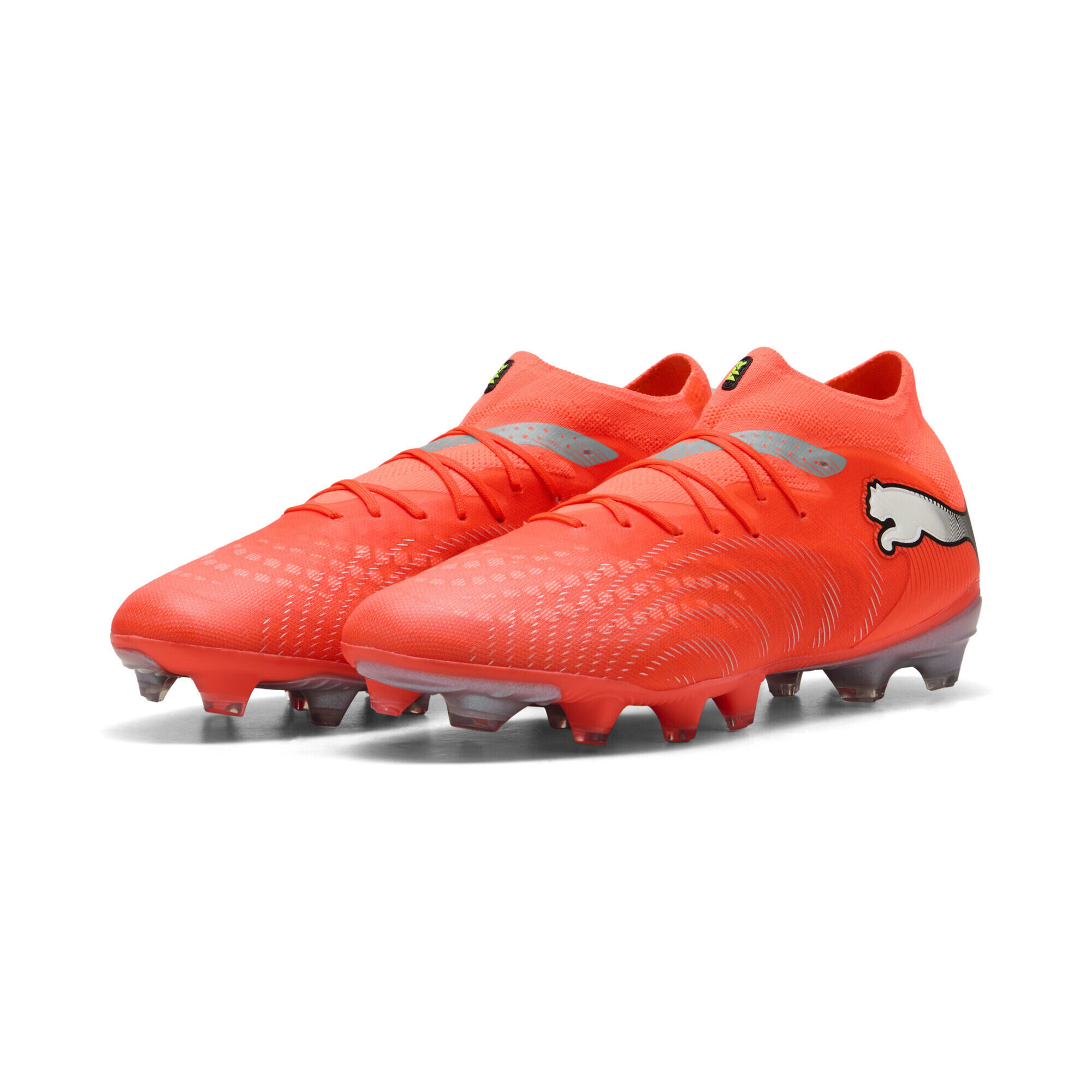 Puma - Chaussures De Football Future 9 Pro Fg/ag Femme Puma - Chaussures À Crampons - Blanc|noir|rouge - Decathlon