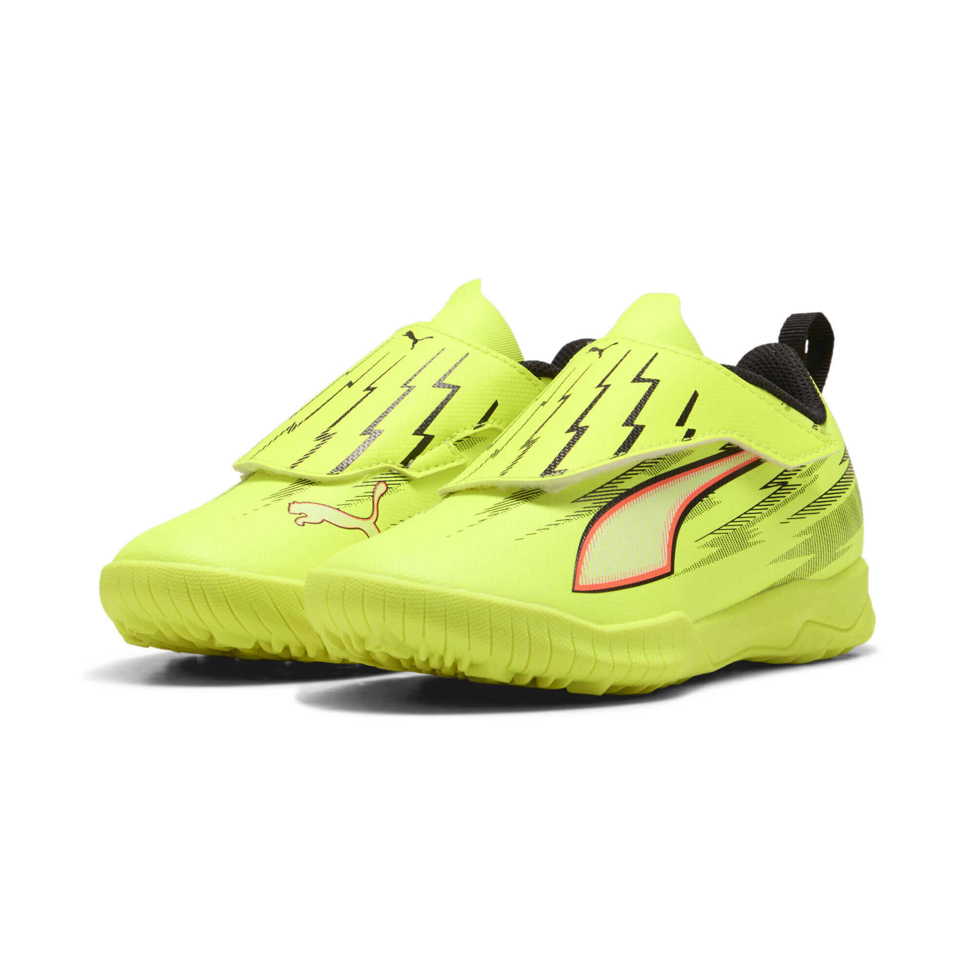 Puma - Chaussures De Football Ultra 6 Play Tt Enfant Et Adolescent Puma - Chaussures À Crampons - Jaune|noir|rouge - Decathlon