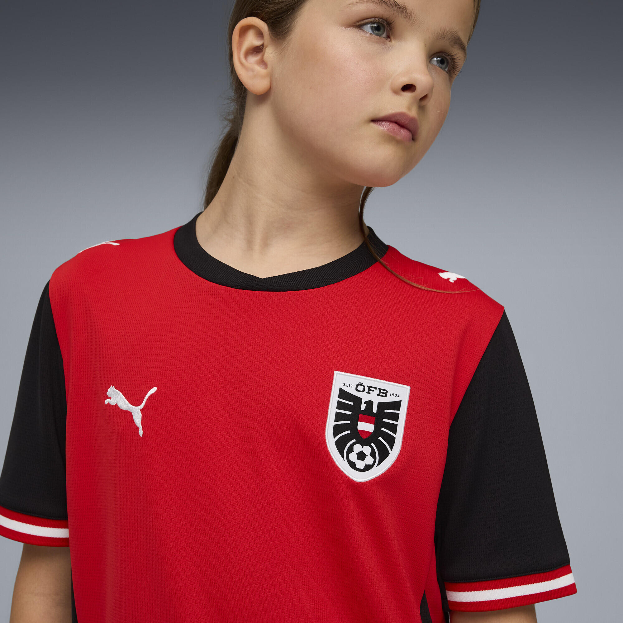 Austria 2026 Home Jersey Youth PUMA 3/6