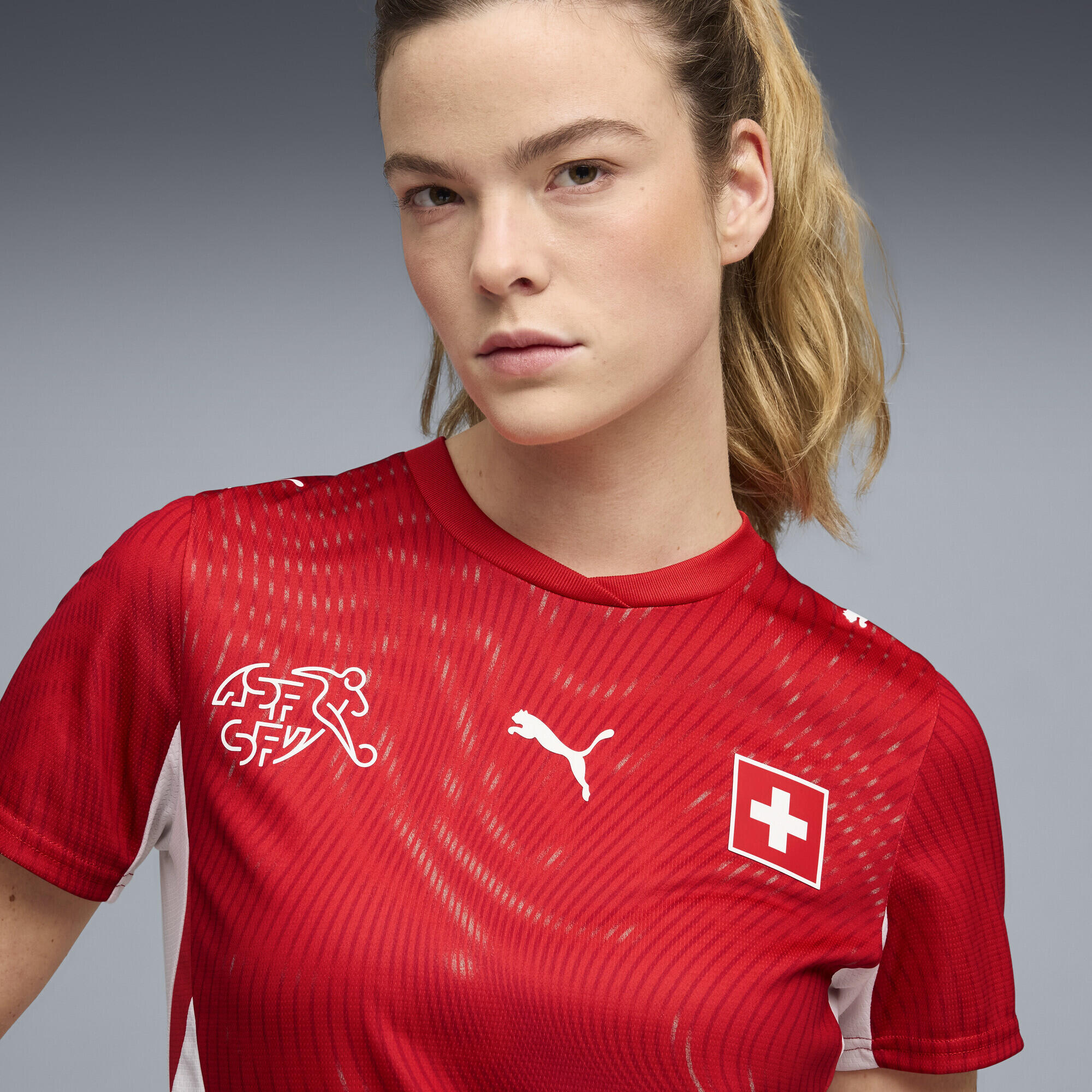 Zwitserland 2026 Thuisshirt voor dames PUMA 3/6