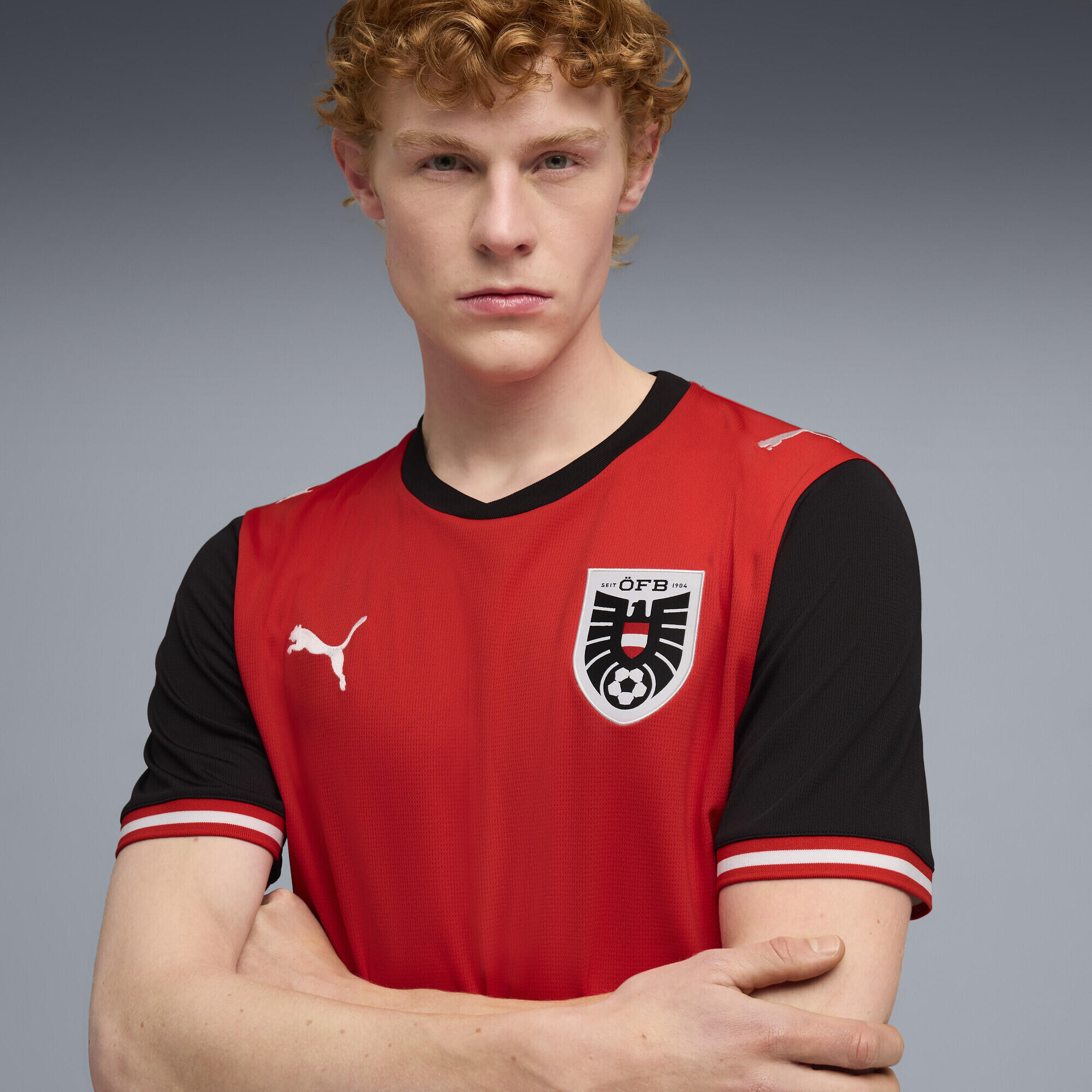 Oostenrijk 2026 thuisshirt voor heren PUMA 3/6