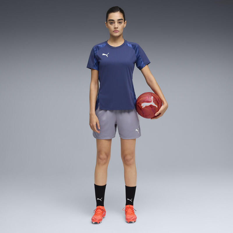 Tricou fotbal femei mânecă scurtă Individualblaze, albastru PUMA