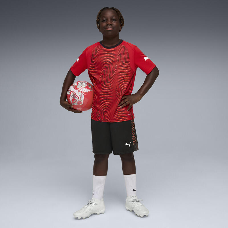 Tricou copii mânecă scurtă Individualfinal, roșu PUMA