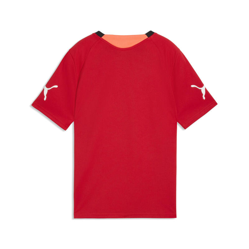 Tricou copii mânecă scurtă Individualfinal, roșu PUMA