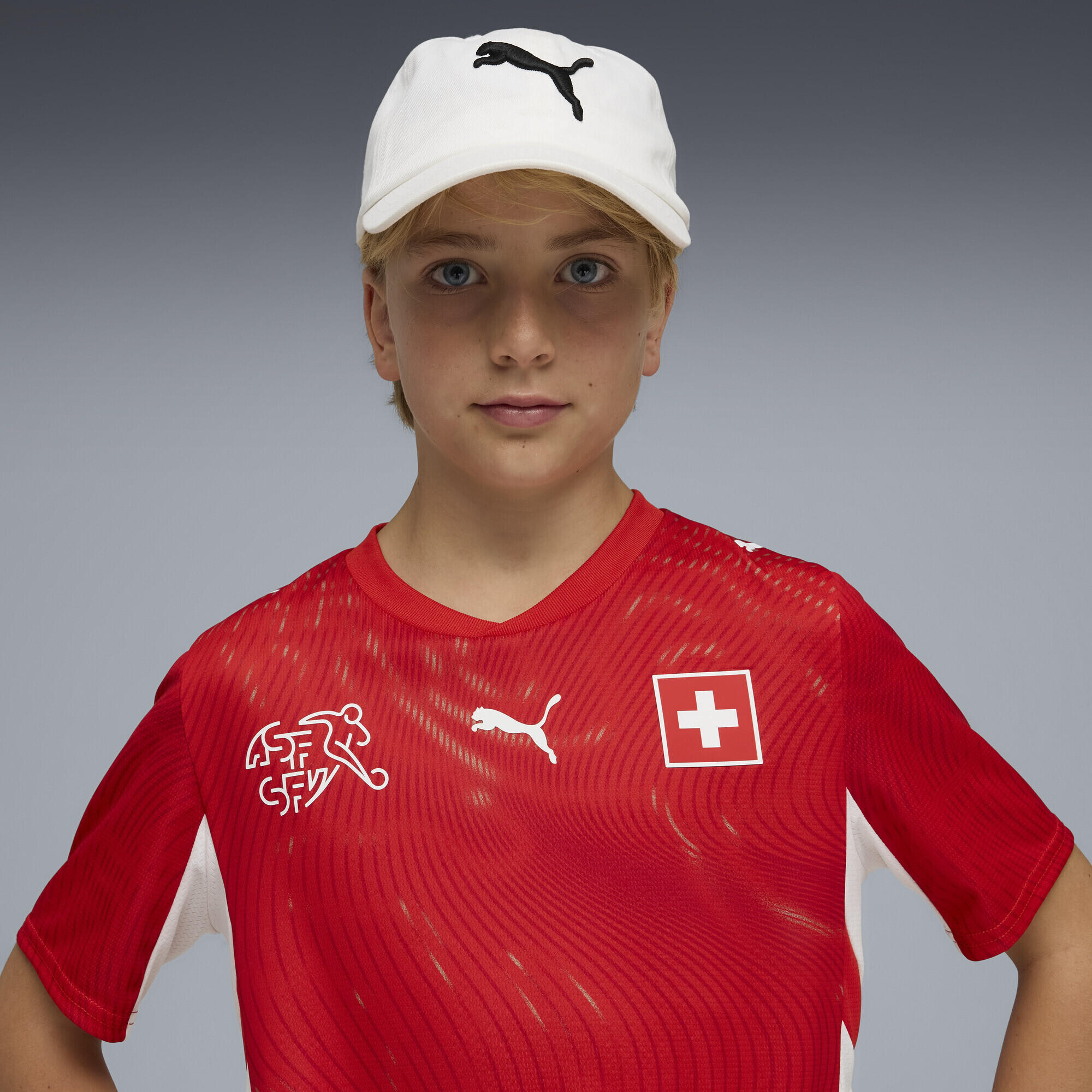 Maglia Home Svizzera 2026 per ragazzi PUMA 3/6