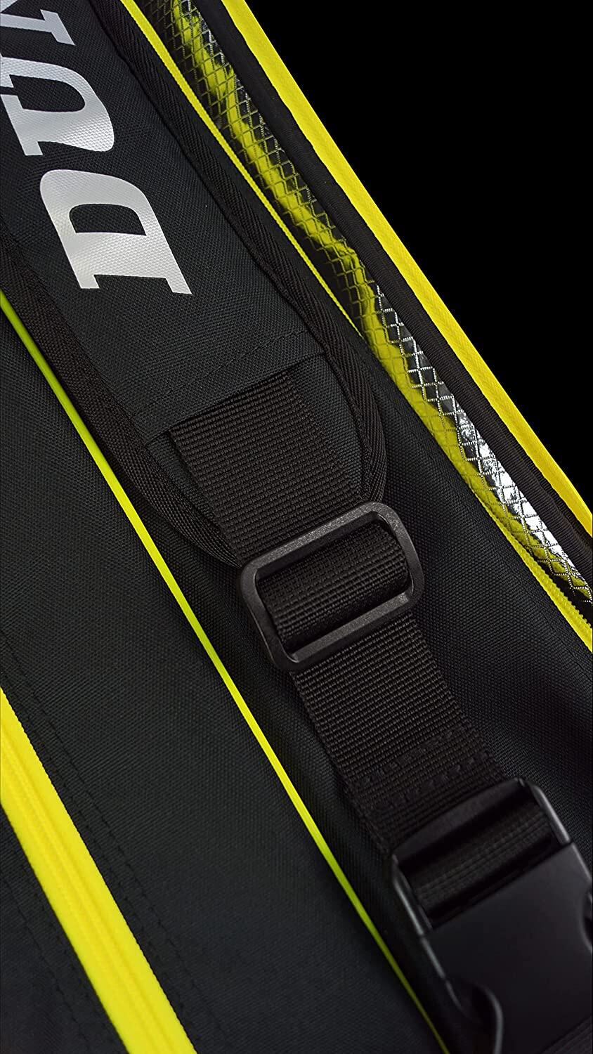 Saco Padel Dunlop Thermo Elite (Preto,Amarelo) 4/5