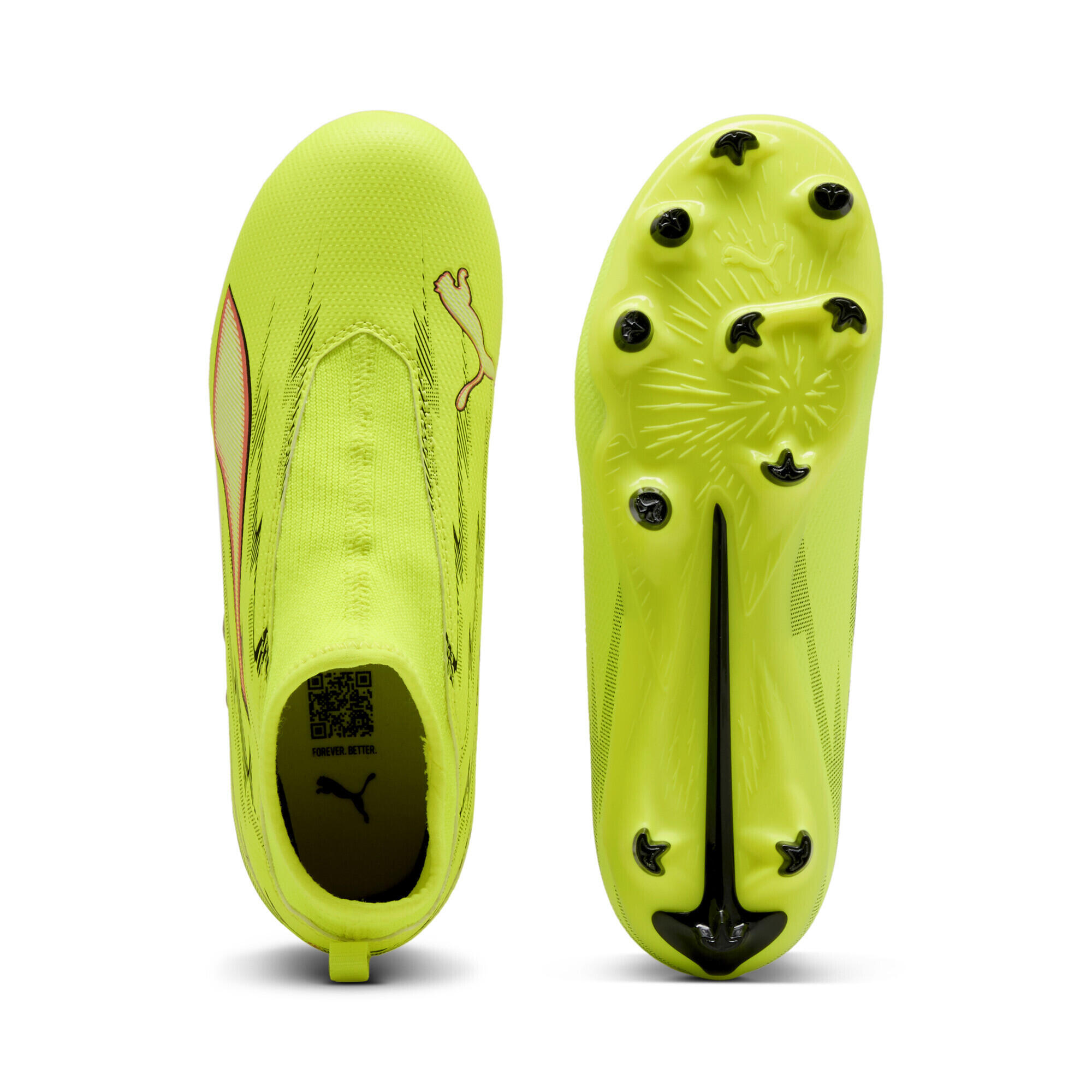 Scarpe da calcio senza lacci ULTRA 6 MATCH+ FG/AG per ragazzi PUMA 4/7