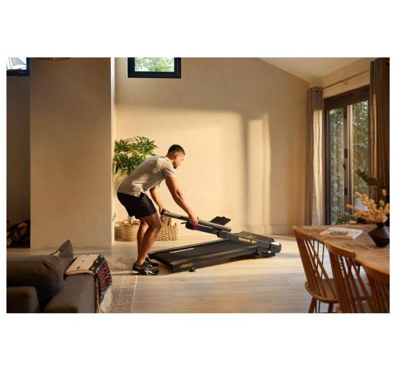 Cinta de correr i-Run 5.0 - Kinomap, Zwift - 15km/h - 120x46cm - LCD 3/7
