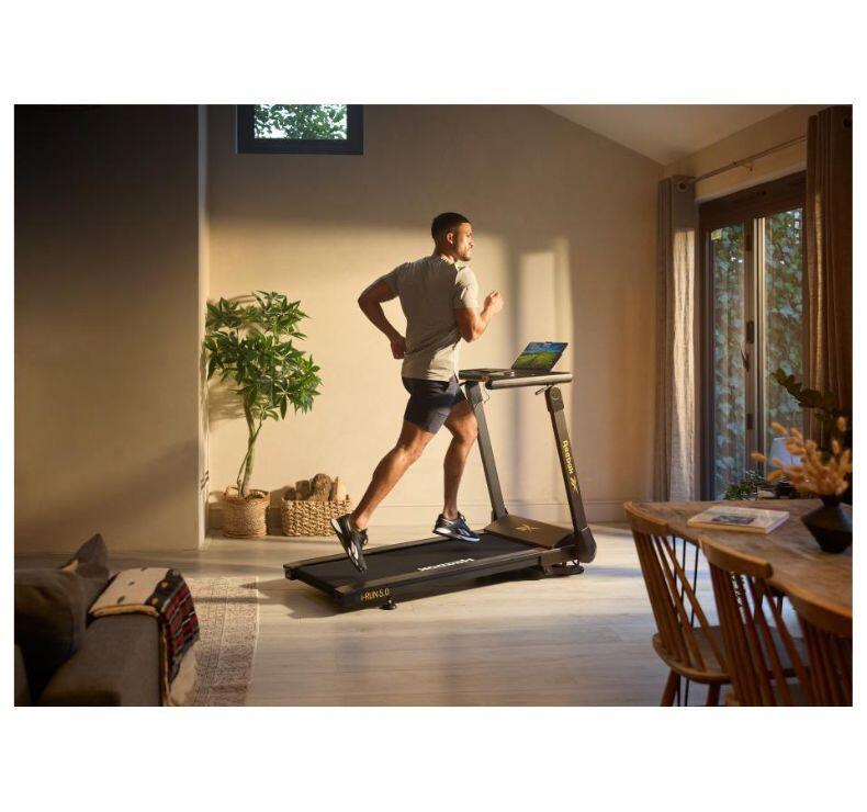 Cinta de correr i-Run 5.0 - Kinomap, Zwift - 15km/h - 120x46cm - LCD 2/7