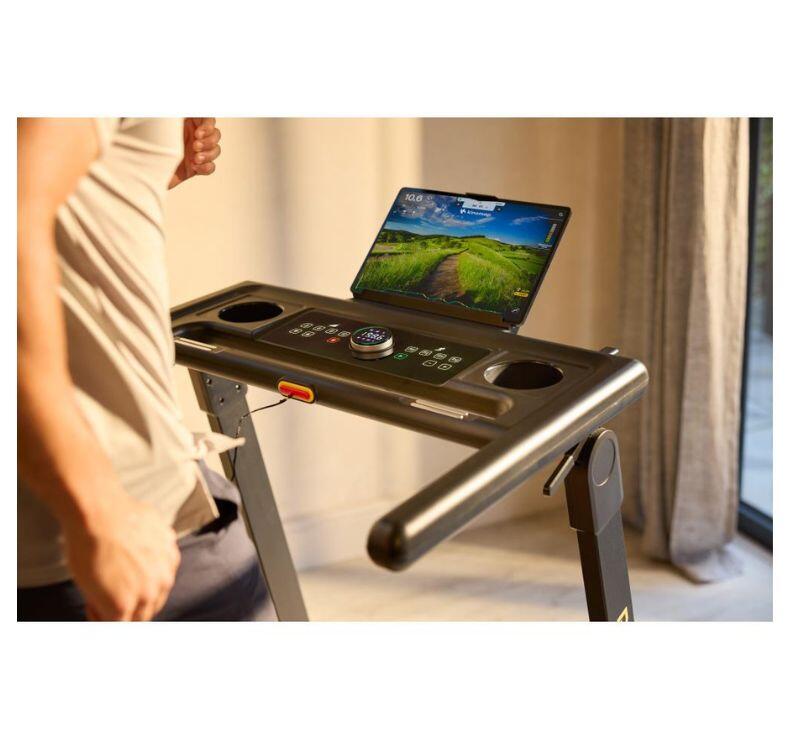 Cinta de correr i-Run 5.0 - Kinomap, Zwift - 15km/h - 120x46cm - LCD 4/7