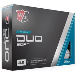Balles de Golf Wilson Duo Soft Women Blanche