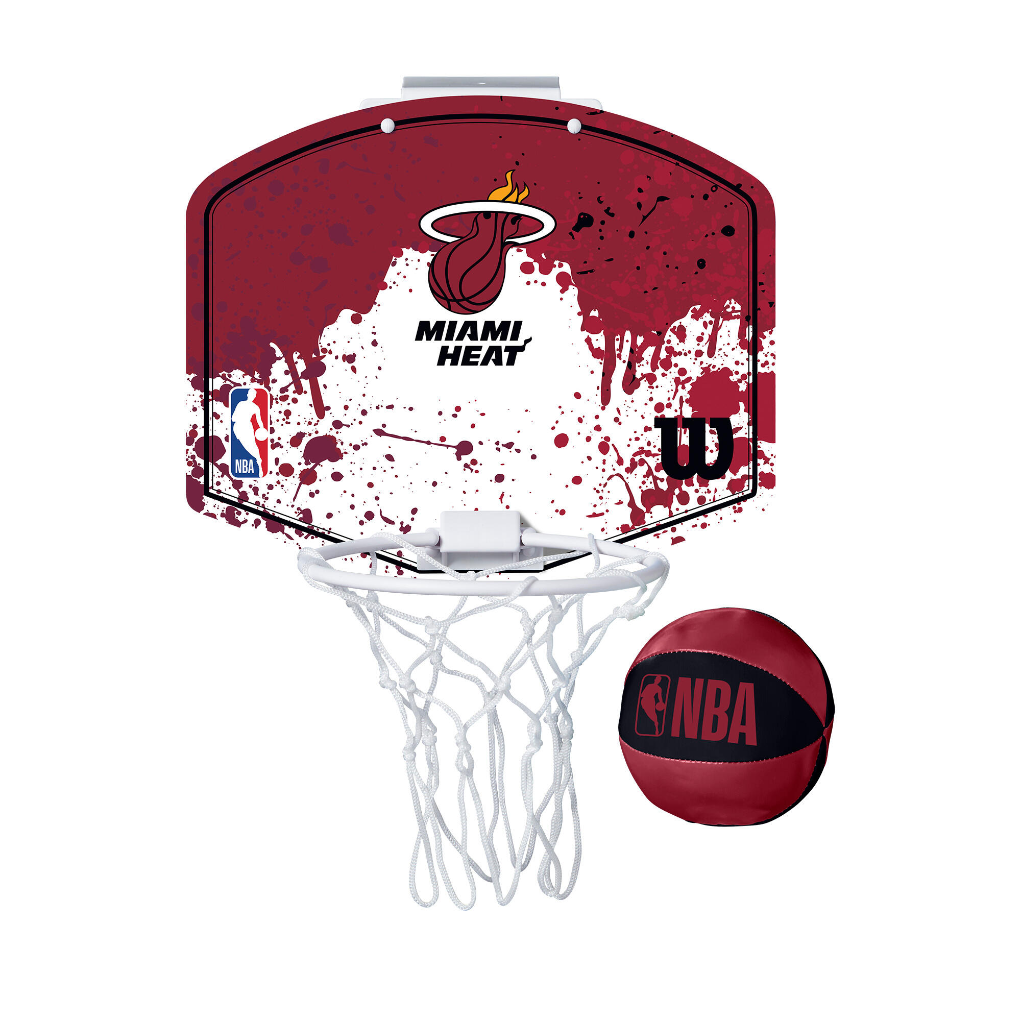 WILSON Mini koš NBA Miami Heat