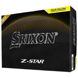 Boîte de 12 Balles de Golf Srixon Z-Star Jaune New