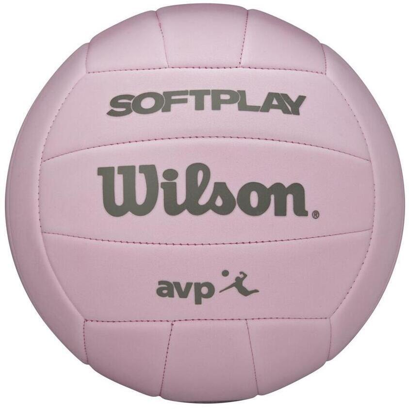 Мяч для пляжного волейбола Wilson Soft Play, розовый
