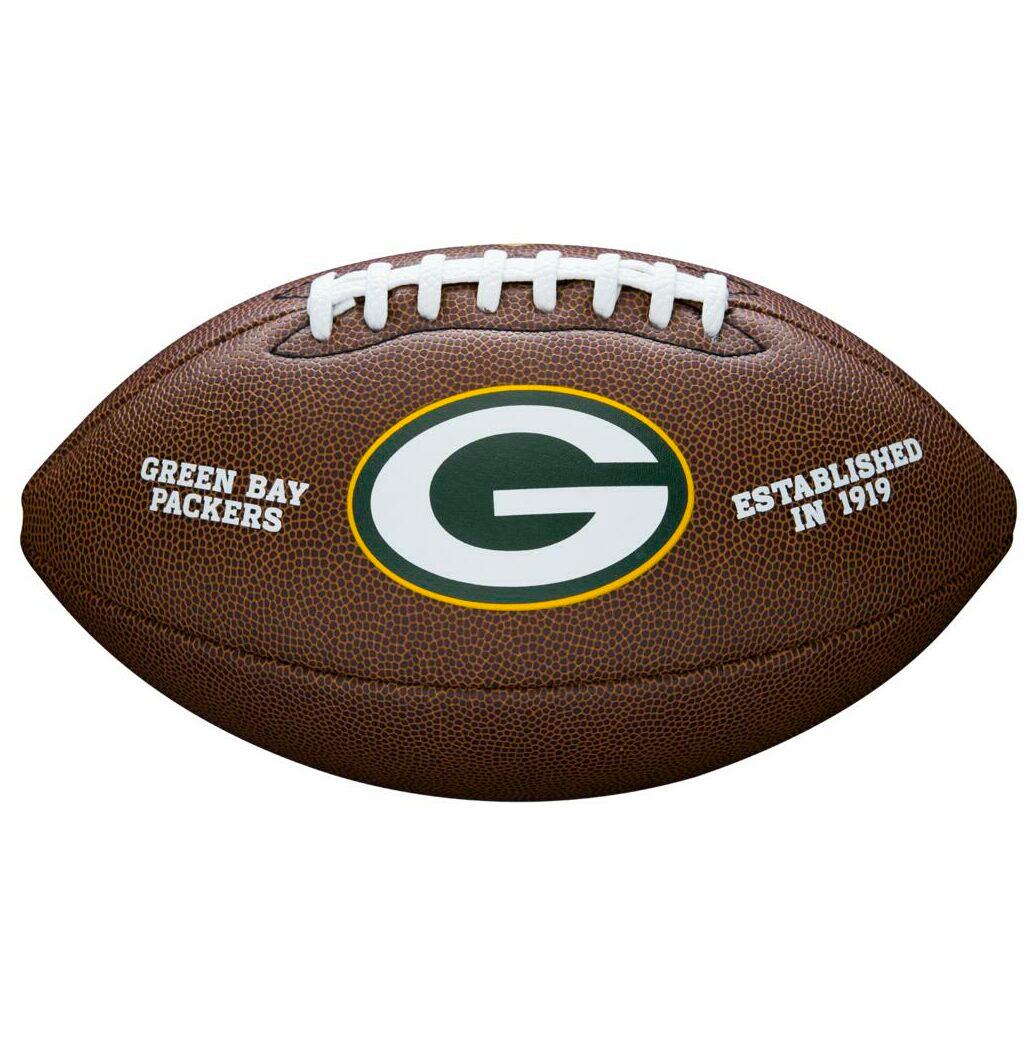 Ball Wilson NFL Green Bay Packers Licensed 1/2