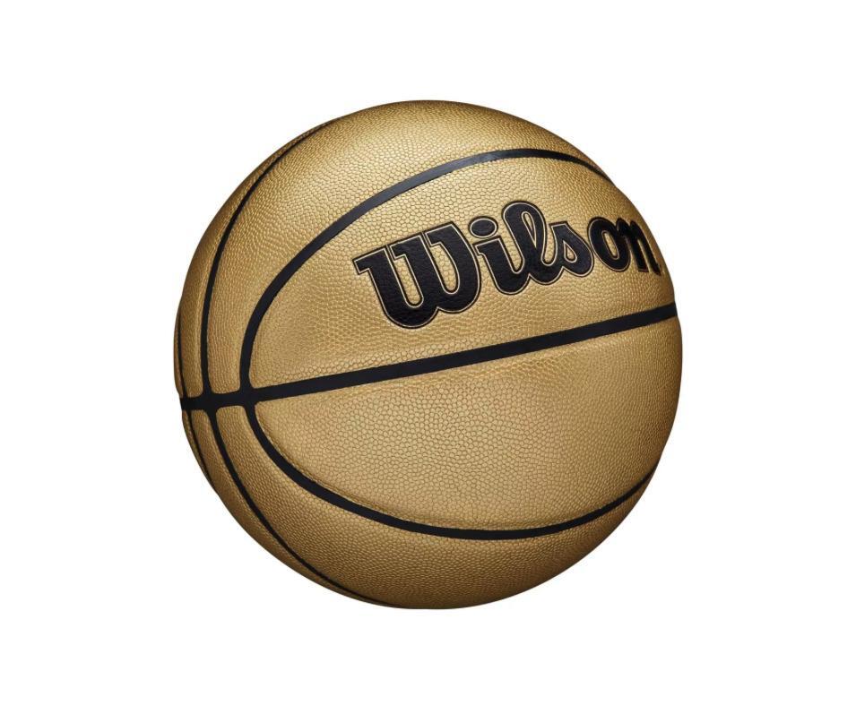 Mini Ballon de Basketball Wilson NBA Gold Edition 1/3