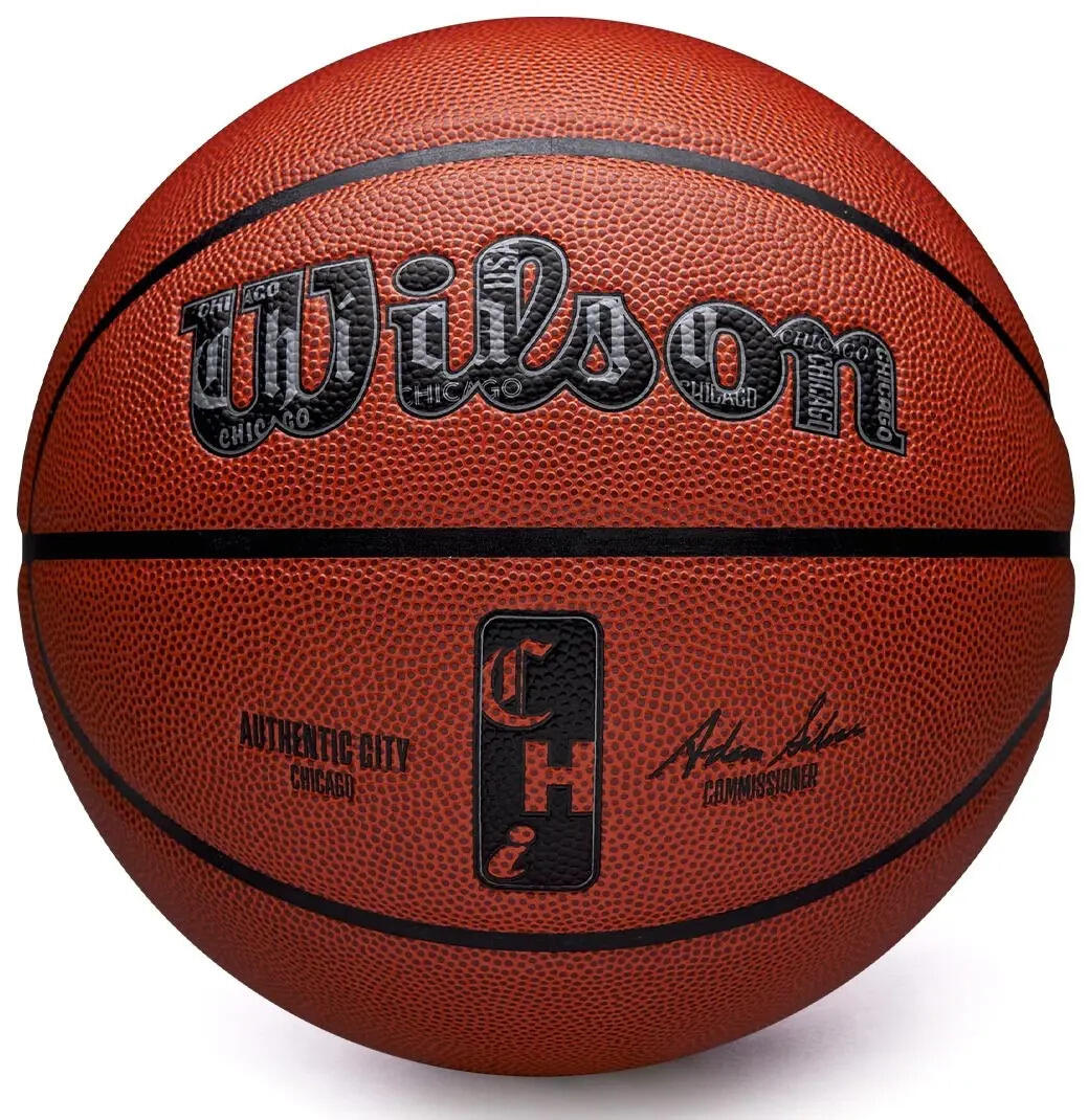 WILSON Basketball Chicago Bulls NBA Authentic City