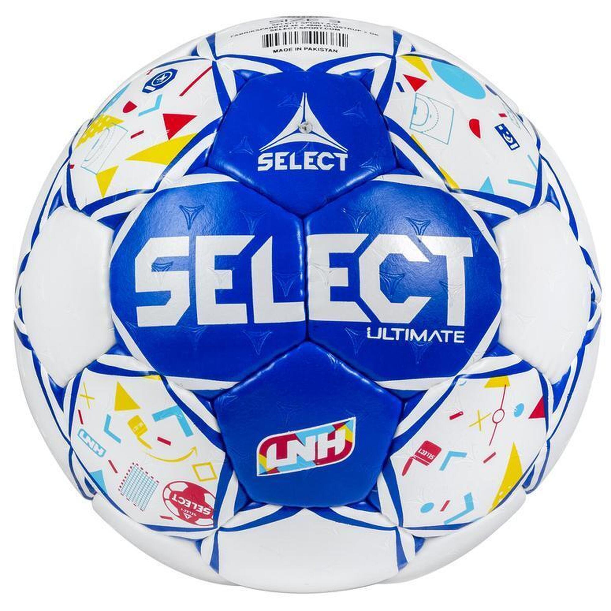 Select - Ballon De Handball Select Lnh Ultimate 2025/2026 - Ballon De Hand - Blanc|bleu - 3 - Decathlon