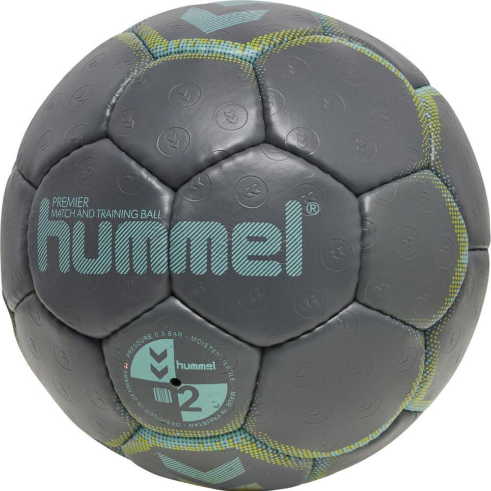 Hummel - Ballon De Handball Hummel Premier Hb - Ballon De Hand - Bleu|gris|jaune - 2 - Decathlon